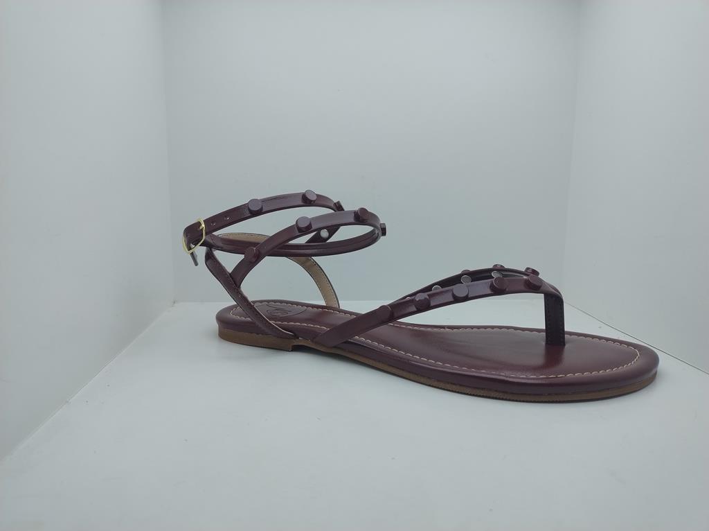 Rasteira Bico Redondo - 3 Marias